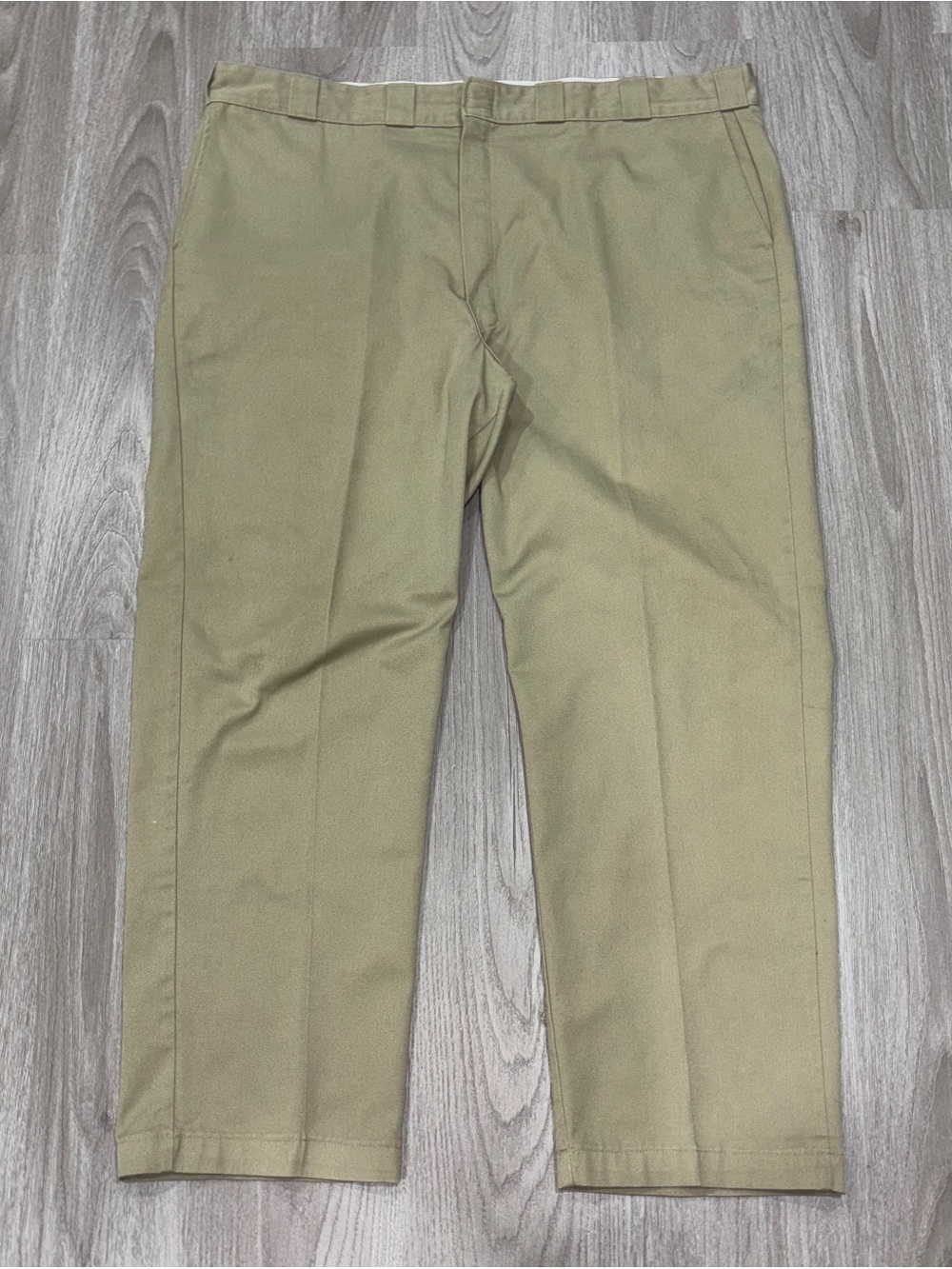 Dickies Mens Khaki Work Pants 46x32 Beige Uniform Straight Leg
Casual